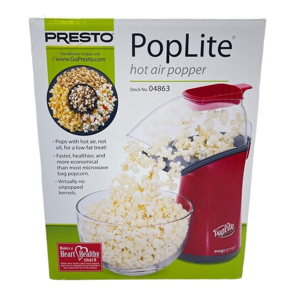 Presto® Poplite® Hot Air Popper 04863 NEW - Picture 1 of 2